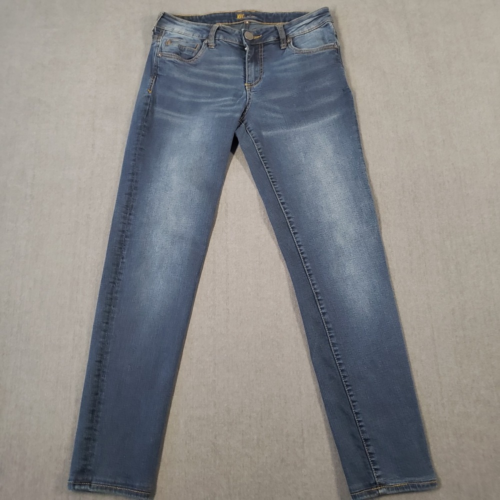 Kut From The Cloth Jeans Womens Size 6‎ Mid Rise Skinny Dark Wash Stretch